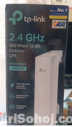 tp-link cpe220 2.4ghz 300mbps high power outdoor wireless